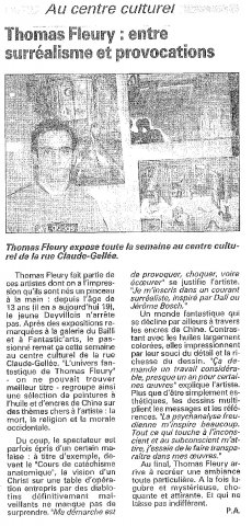 Revue de Presse