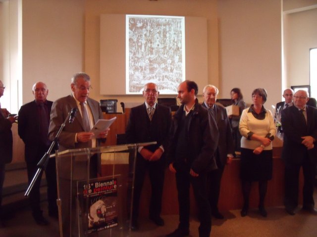 Remise du er prix, autres techniques, lors de la biennale des Conseils Généraux de Lorraine